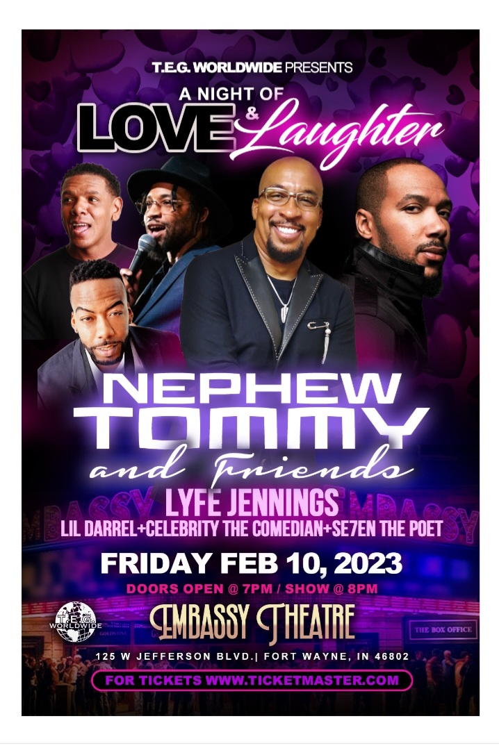 Nephew Tommy & Friends Tour Live for One Night Only! / GREENVILLE, NC